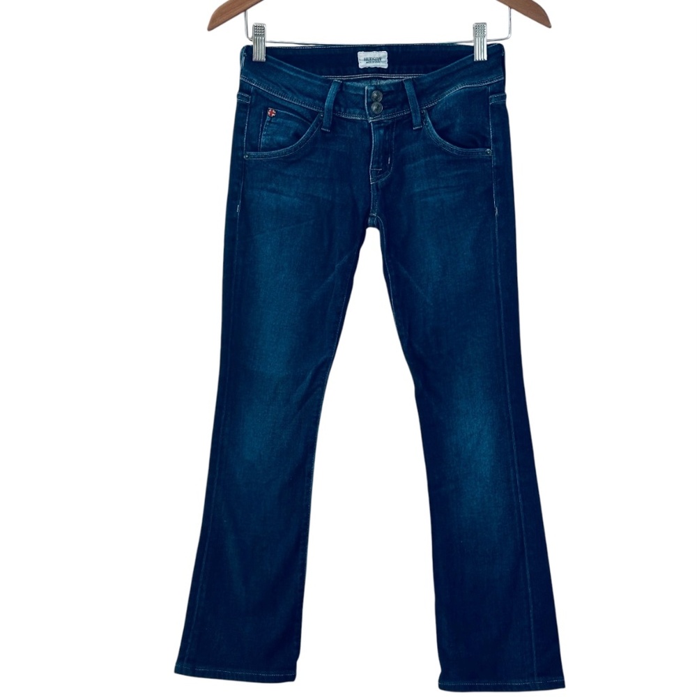 Hudson Womens Jeans Size 25 Blue Signature Bootcut Mid Rise see measurements
